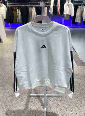 阿迪达斯卫衣25年春季女上衣卫衣套头衫 JD5285 JD5302 JE0014