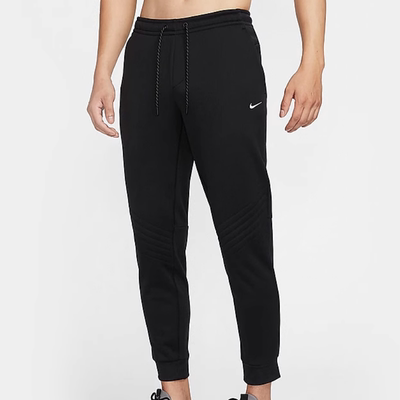 NIKE耐克男子运动裤THRMA休闲针织长裤秋百搭束脚卫裤FZ1110-010
