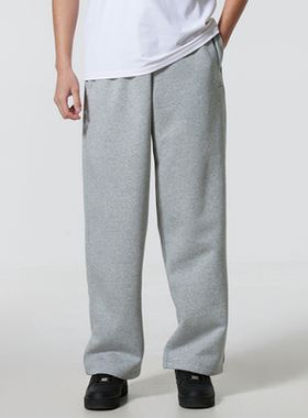 NIKE/耐克运动长裤男冬季新款加绒灰色卫裤宽松直筒裤IM6334-063