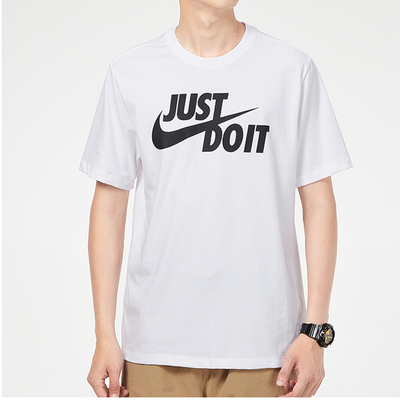 Nike/耐克男子JUST DO IT经典百搭短袖运动T恤AR5007-100/BV0508