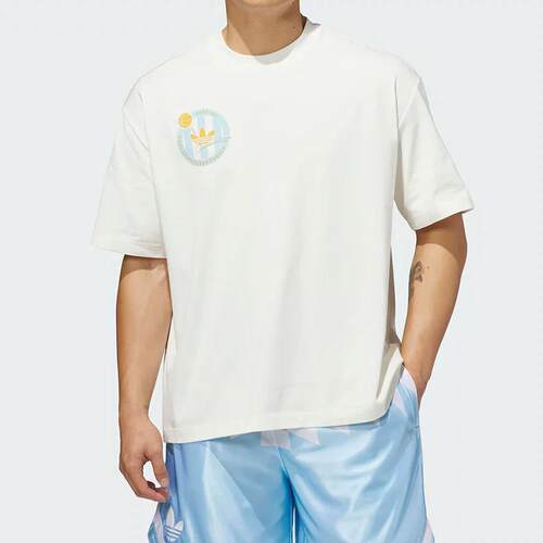 阿迪达斯男装女装2026夏季新款篮球风运动短袖T恤KD3613 KD3615
