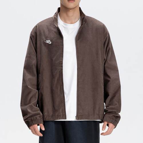 NIKE/耐克Club男灯芯绒哈灵顿夹克2026春新款梭织外套IR0105-237
