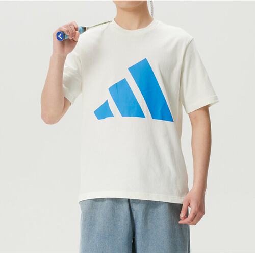 阿迪达斯超大logo男子纯棉短袖T恤KC0920 KD5221  JD4877 JD4880