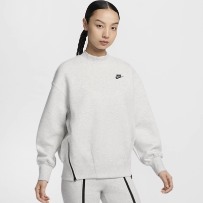 Nike/耐克女AS W NSW TCH FLC OS CREW运动针织套头衫FV8042-013