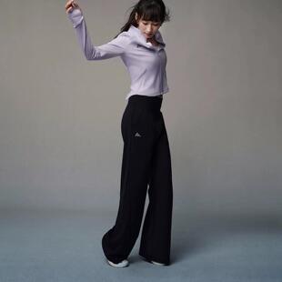 阿迪达斯26夏季女子轻柔雅凉感运动休闲阔腿裤长裤KW2275 KS5413