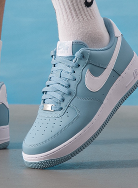 NIKE耐克Air Force 1 AF1 男鞋白蓝空军一号运动板鞋 FJ4146-403