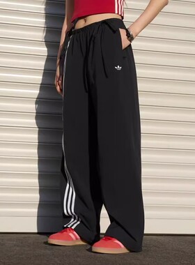 阿迪达斯三叶草26女子RIBBON PANT运动休闲长裤KY5688 KY5689