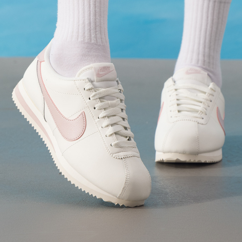 Nike/耐克Cortez Leather女子复古防滑透气运动休闲鞋DN1791-116