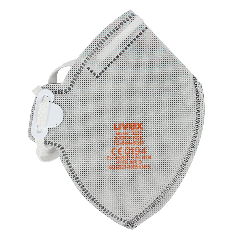 优唯斯en149 niosh gb2626-2019折叠式防尘口罩带阀带活性炭ffp2