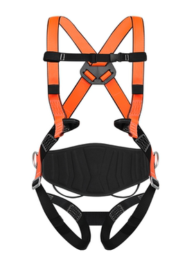 君御 GB 6095-2009涤纶织布22KN140KG 5点式全身式安全带 带护腰