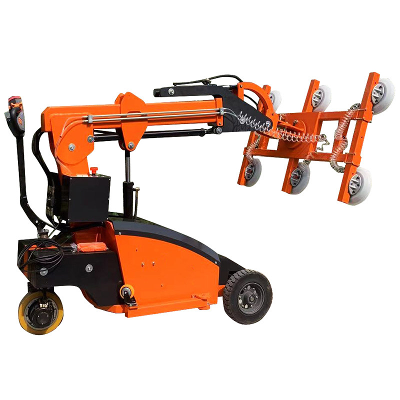 大玻璃安装吸盘搬运车 幕墙安装 玻璃吸盘机械手臂电动玻璃吸盘车