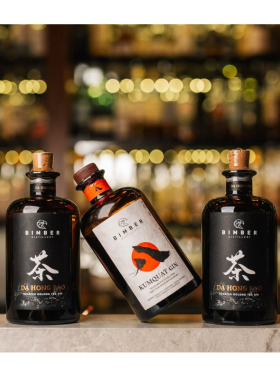 英国进口 缤曼珀 大红袍乌龙茶金酒  海军力量 BIMBER TEA GIN