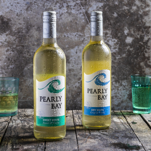 闺蜜聚会小甜水 CWS 南非KWV珍珠湾甜白葡萄酒 低度 750ml 8%vol