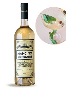 威末意大利曼奇诺干 白 红 樱花 配制酒鸡尾酒Mancino Vermouth