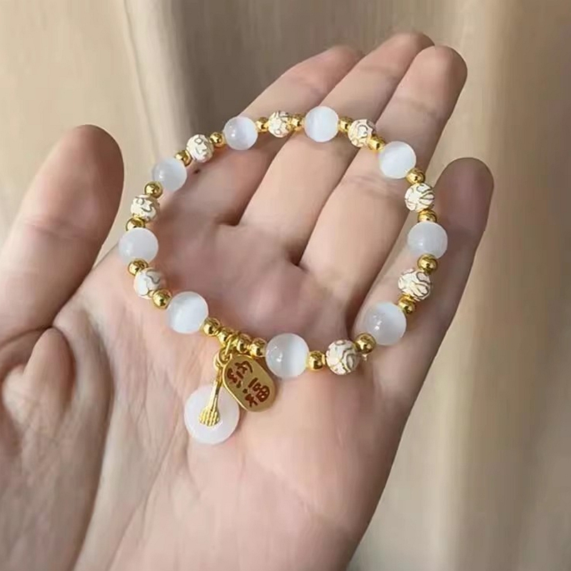 景泰蓝转运珠平安扣潘家园手链