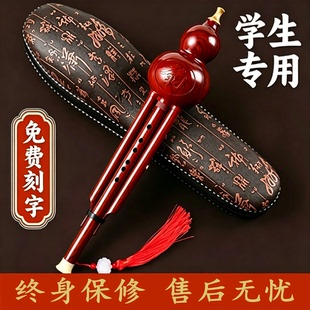 葫芦丝乐器初学者胶木树脂c调降b调防摔成人儿童自学小学生零基础