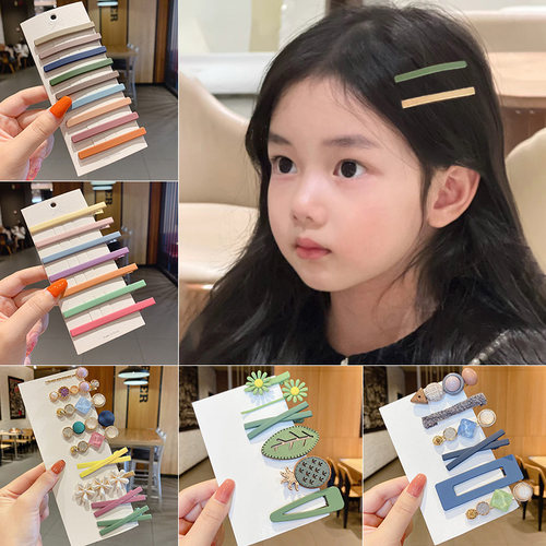 白鹿同款无痕发夹女侧边发饰