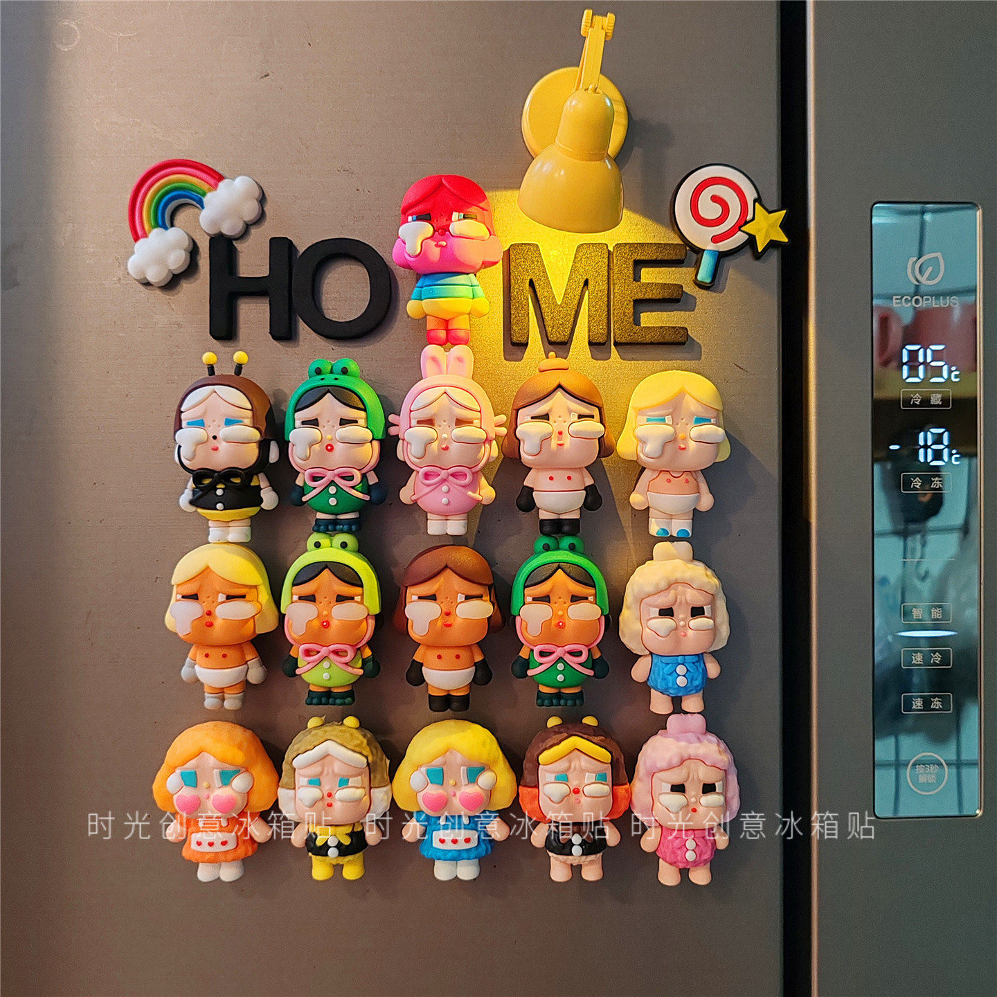 可爱卡通哭娃冰箱贴磁贴改娃立体个性创意防盗门洞洞板装饰磁性贴,家居饰品,冰箱贴,淘宝优惠券,粉丝福利购,淘宝优惠卷