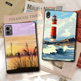 适用联想拯救者Y700四代平板保护套三代防摔软壳一代二代定制8.8轻薄清新冷淡风花ins风单面无盖简约