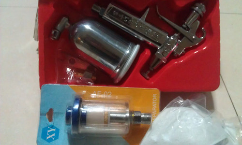 正品日本明治喷枪K3型小型皮衣皮具喷漆枪油漆修补枪均匀喷涂工具