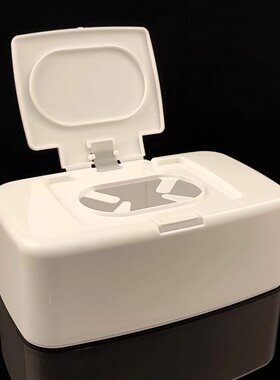 新款日式湿巾盒湿纸巾盒收纳盒抽取式带盖防尘按压式干湿巾专用盒