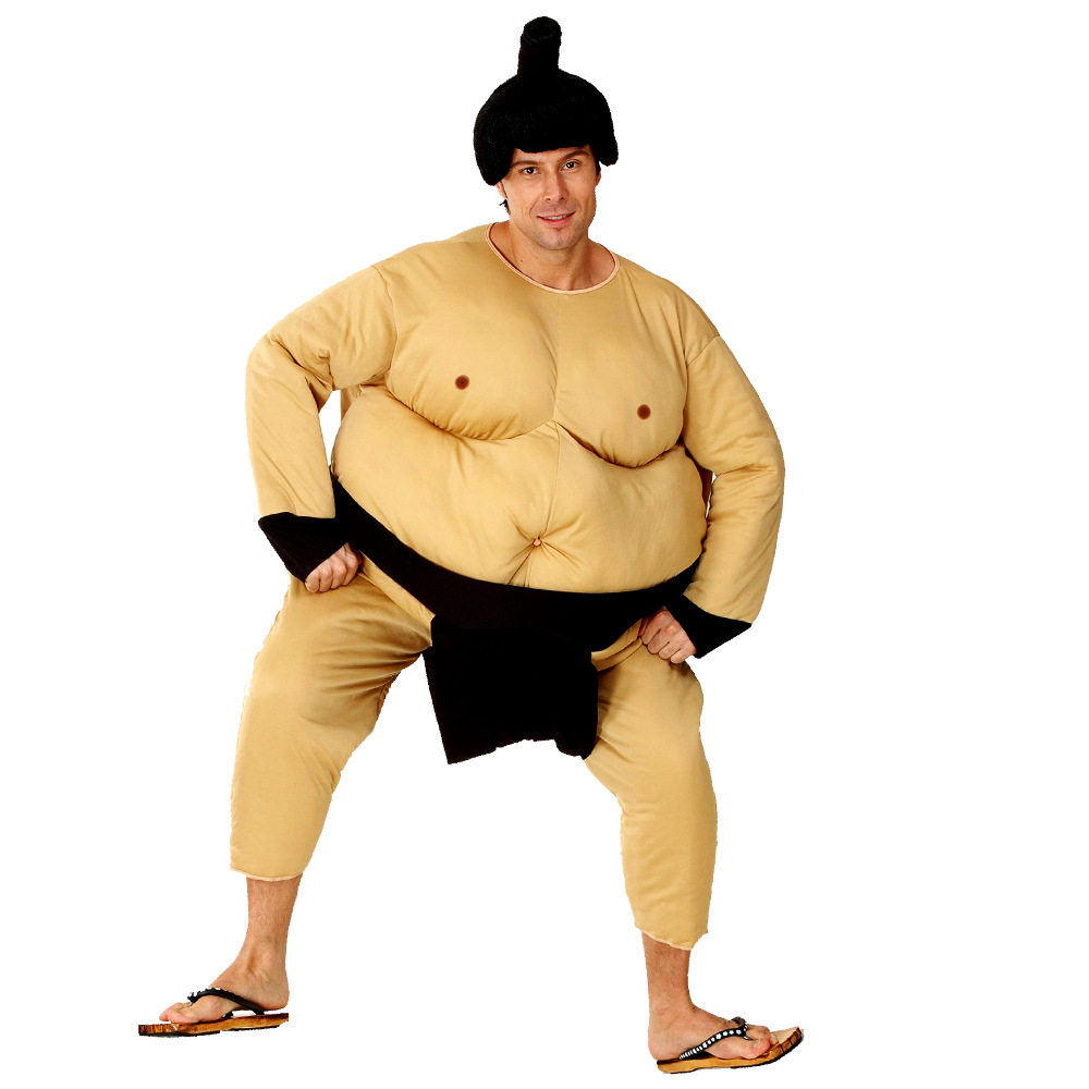 搞笑相扑日本万圣节服装