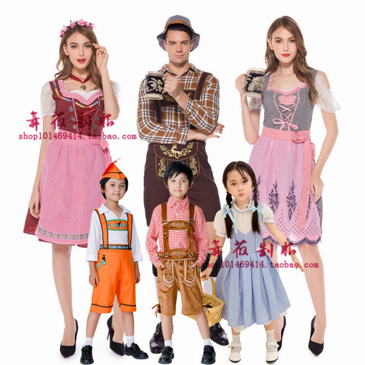 万圣节德国啤酒节服装叮咚服青岛啤酒节服啤酒妹服装酒吧舞台装