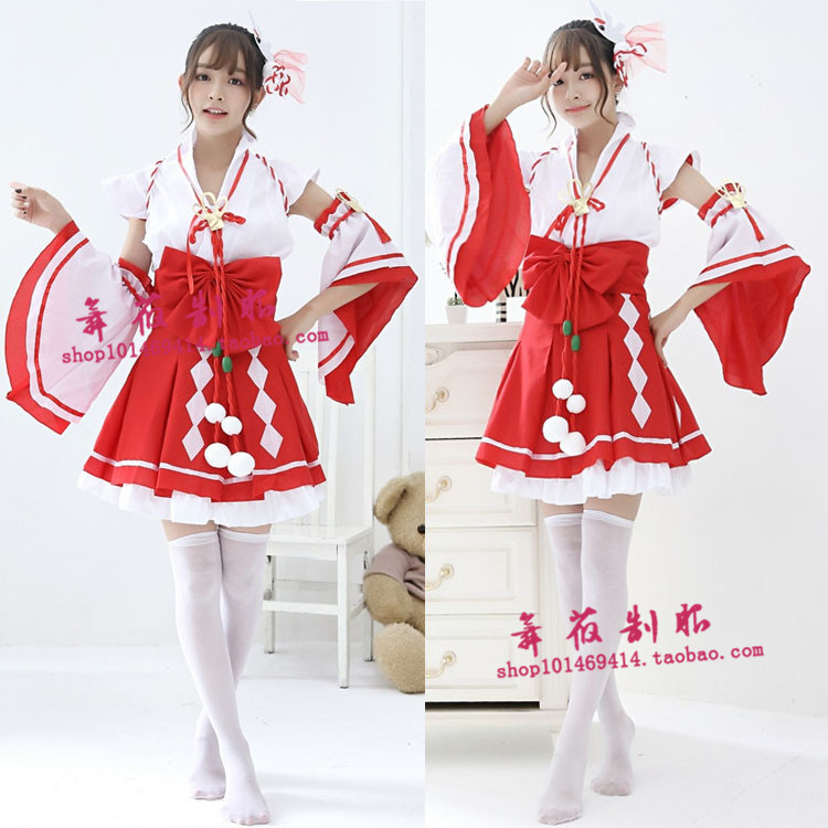 Cosply服装 女 王者荣耀大乔COS服 伊势女巫动漫表演套装服饰