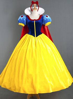 舞台cosplay节日礼服白雪公主裙
