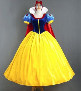 六一节日礼服 2024万圣节服装 成人白雪公主裙舞台演出cosplay服装