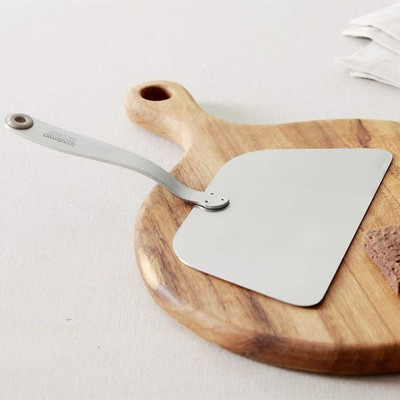 韩国进口304不锈钢玉子烧专用宽铲子煎鱼煎饼加厚平底锅煎铲烙饼