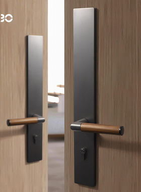 德国KABO双开门大门锁室内通顶对开门假锁把手加长入户子母门大锁