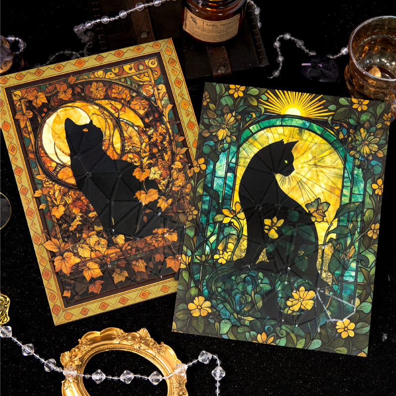 言己PET拼图贴纸 猫的纪年系列 卡通主题趣味创意素材diy场景贴纸,文具电教/文化用品/商务用品,贴纸/立体贴纸,淘宝优惠券,粉丝福利购,淘宝优惠卷