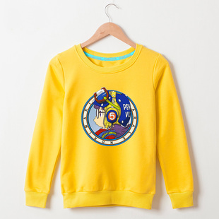 圆领衣服童装长袖春秋款时尚秋季萌萌女孩则卷小云大童阿拉蕾卫衣