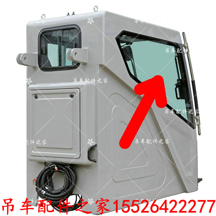 中联吊车操纵室右侧玻璃ZTC极光绿操纵室ZTC251ZTC350ZTC55配件