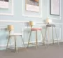 Cá tính cao không phân hiện đại tối giản di động móng tay cửa hàng trà sữa tráng miệng cửa hàng trang sức cửa hàng đồ nội thất bàn ghế phong cách châu Âu - Giải trí / Bar / KTV bàn led