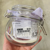 宜家正品 密封罐食品级玻璃瓶子泡酒泡菜蜂蜜带盖空瓶小储物收纳罐