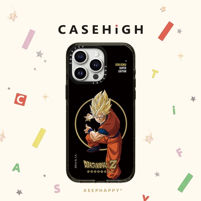 CASE联名40周年DragonBall Z七龙珠适用苹果16promax手机壳iphone17pro磁吸MagSafe透明亚克力15plus动漫14