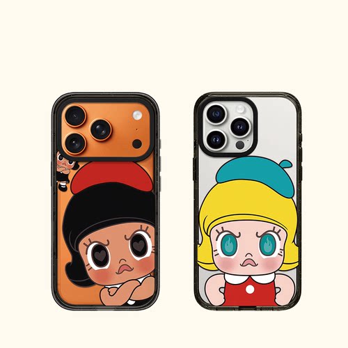 趣味生气莫莉molly适用iphone17手机壳16promax苹果15pro磁吸MagSafe透明14plus卡通趣味13可爱12闺蜜日韩ins
