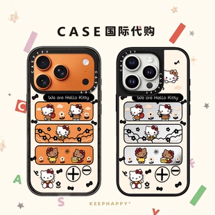 镂空Kitty猫播放器适用iphone17手机壳16promax苹果15pro透明MagSafe磁吸14plus日韩ins可爱13卡通Air/12