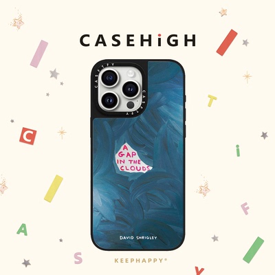 艺术家联名David Shrigley潮牌适用iphone16promax手机壳17pro苹果15plus磁吸MagSafe镜面14保护套13