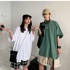 Official summer short sleeve t-shirt men's fashion brand bottom shirt round neck T-Shirt Top clothes half sleeve