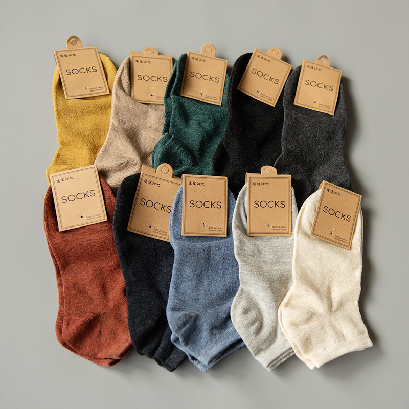 New socks四季跑量爆款纯色情侣短隐形浅口男女袜短袜 任五双包邮在类目 女士内衣/男士内衣/家居服, 短袜/打底袜/丝袜/美腿袜（新）, 短袜中 - 来自Buy2taobao.com提供专业的淘宝代购服务