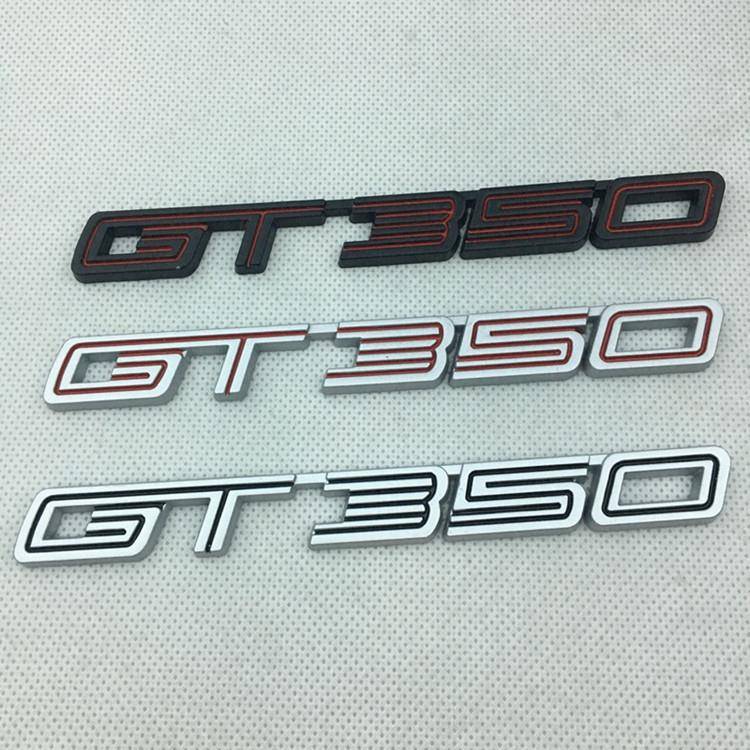 GT350车标 适用于福特野马 侧标 尾标 适用于野马蒙迪欧改装车贴