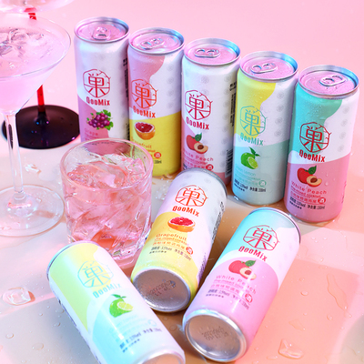 低度女士水果味酒330ml