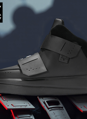 诺凡希休闲板鞋男高帮圆头百搭空军保暖潮流新款原创情侣软底男女