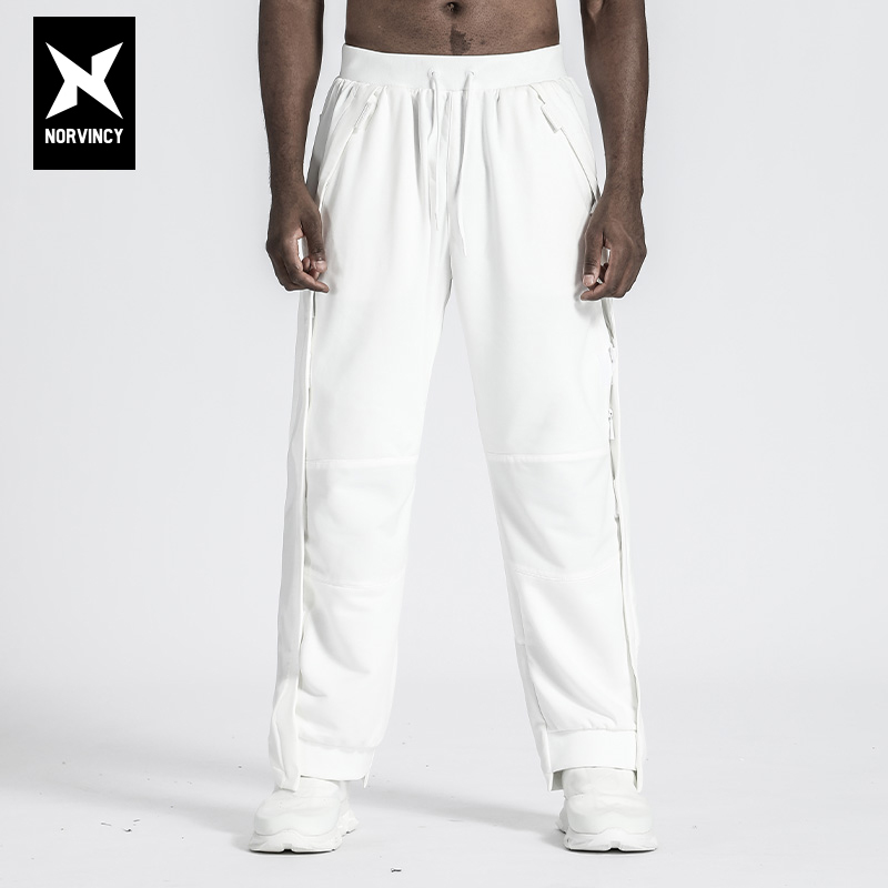 诺凡希抽绳松紧设计春季百搭卫裤