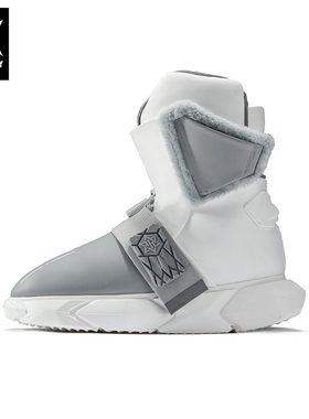 诺凡希前卫原创雪地靴男加绒加厚保暖棉鞋男士面包鞋棉靴增高男靴