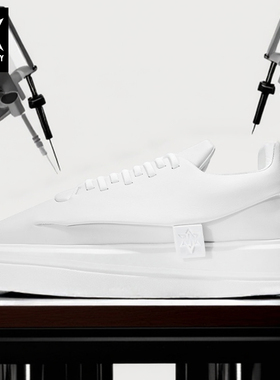 诺凡希高弹厚底休闲时尚板鞋男经典百搭舒适小白鞋情侣款春季新款