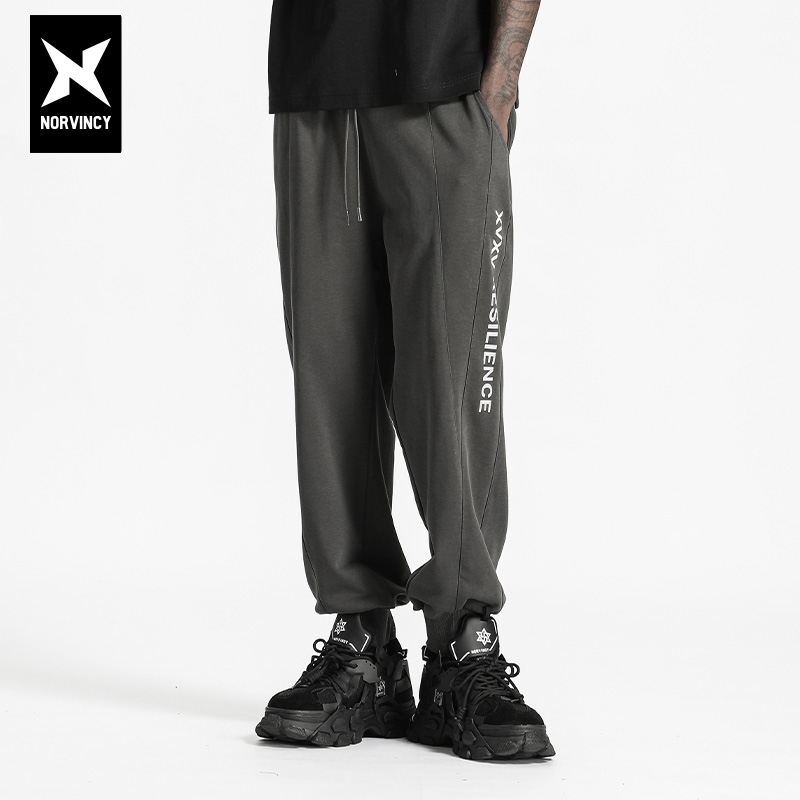 诺凡希夏季新款男士休闲九分裤